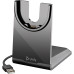 Poly Voyager Focus 2 bezdrátová náhlavní souprava, BT700 USB-A/USB-C adaptér, nabíjecí stojan, stereo