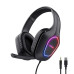 TRUST Herní sluchátka GXT 416 ZIROX, LED, USB, 3.5mm Jack, černá