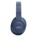 JBL Tune 720BT Blue bezdrátová sluchátka přes uši, Bluetooth 5.3, až 76 hodin a rychlé dobití, modrá
