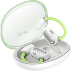Baseus Bluetooth sluchátka Eli Sport 1 Open-Ear TWS Aurora Green
