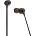 JBL T110BT Black bezdrátová sluchátka do uší, Pure Bass, Bluetooth 4.0, výdrž baterie až 6 hodin, černá