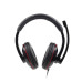 GEMBIRD sluchátka s mikrofonem MHS-U-001 Gaming, černá, USB