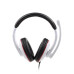 Gembird Stereo headset s mikrofónom, 2 x 3.5 mm miniJack, biely