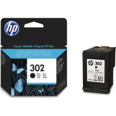 HP inkoustová kazeta 302 černá F6U66AE originál