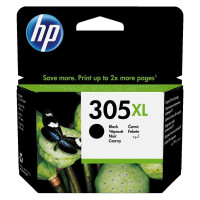 HP inkoustová kazeta 305XL (černá originál) pro - DeskJet 2300, 2710, 2720, DeskJet Plus 4100, ENVY 6000, ENVY Pro 6400