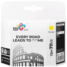 Ink. kazeta TB kompat. s HP TBH-711YR YE