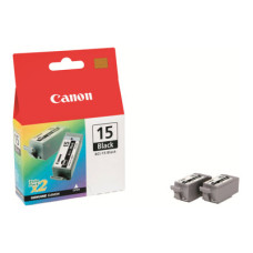 Canon BCI-15 2-balení černá originální
