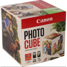 Canon CARTRIDGE PG-560/CL-561 PHOTO CUBE Creative Pack White Green - 5x5 fotopapír (PP-201 40 obr.)