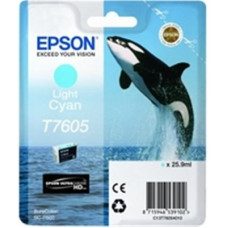 Epson T7605 Ink Cartridge Light Cyan