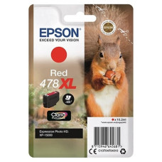 Epson Singlepack Red 478XL Claria Photo HD Ink