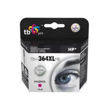 Ink. kazeta TB kompat. s HP CB324EE (No.364), TBH-364XLMR, Magenta