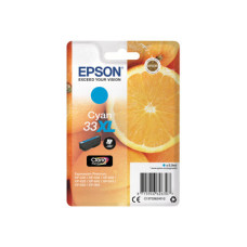 Epson 33XL 8.9 ml XL azurová