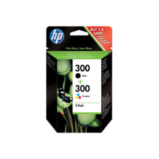 HP 300 2-balení černá, barva