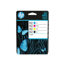 HP 912 4-balení černá, žlutá,