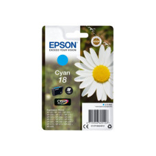 Epson 18 3.3 ml azurová originální