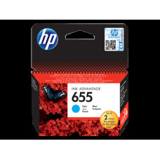 HP Ink Cartridge č.655 azurova