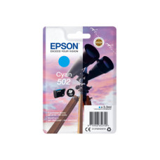 Epson 502 3.3 ml azurová originální