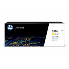 HP 658X Yellow LaserJet Toner Cartridge (28,000 pages)