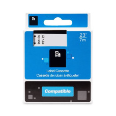 PRINTLINE kompatibilní páska s DYMO 40914, S0720690, 9mm, 7m, modrý tisk/bílý podklad, D1