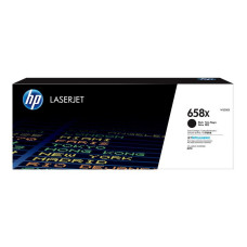 HP 658X Black LaserJet Toner Cartridge (33,000 pages)