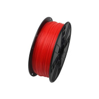 GEMBIRD Tisková struna (filament) ABS, 1,75mm, 1kg, fluorescentní, červená