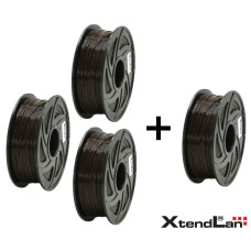 AKCE 3+1 ZDARMA - XtendLAN PLA filament 1,75mm černý 1kg