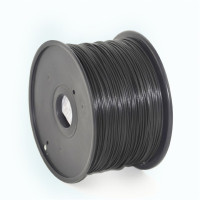 GEMBIRD Struna pro 3D tisk, PLA, 1,75mm, 1kg, 330m, černá