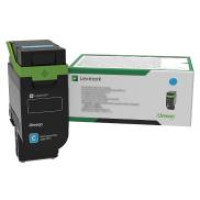 Lexmark CS632, CX635 azurová tonerová kazeta z Vratného programu, 11 700 stran