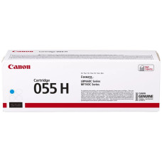 Canon originální toner CRG-055HC (azurový, 5900str.) pro Canon MF742Cdw, MF744Cdw, MF746Cx, LBP663Cdw, LBP664Cx/K/