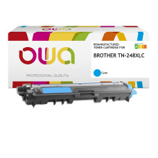 OWA Armor toner kompatibilní s Brother TN-248XL C, 2300st, modrá/cyan