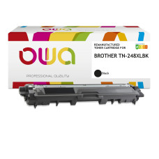 OWA Armor toner kompatibilní s Brother TN-248XL BK, 3000st, černá/black