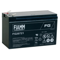 Fiamm olověná baterie FG20721 12V/7,2Ah Faston F1 4,8mm