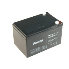 akumulátor FUKAWA FW 12-12 (12V; 12Ah; faston 6,3mm; životnost 5et)