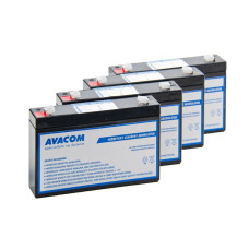 Bateriový kit AVACOM AVA-RBC34-KIT náhrada pro renovaci RBC34 (4ks baterií)