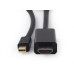 Gembird kabel Mini DisplayPort (M) na HDMI (AM), 4K/30Hz, 1.8 m, černý