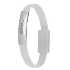Akyga adaptér USB-A /USB type C 23cm/ABS/bílá