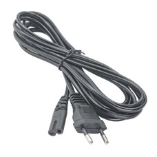 Akyga Napájecí kabel 3.0m/250V/PVC/černá