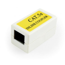 Gembird adaptér - LAN Cat 5E spojka, biela