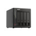 QNAP TS-453E-8G (4core 2,6GHz, 8GB RAM, 4x SATA, 2x M.2 NVMe slot, 2x HDMI 4K, 2x 2,5GbE, 4x USB)
