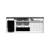 CHIEFTEC skříň Rackmount 4U ATX/EATX, UNC-411E-B-OP, Black, bez zdroje