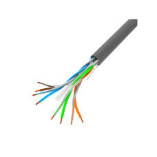 LANBERG LAN KABEL 1GB/S 305M PEVNÝ CCA ŠEDÝ