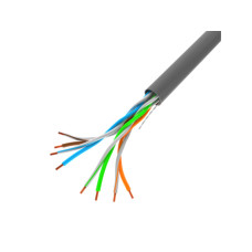 LANBERG LAN KABEL 100MB/S 305M PEVNÝ CCA ŠEDÝ