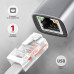AXAGON ADE-TXPD, USB-C 3.2 Gen 1 - Gigabit Ethernet síťová karta, Asix AX88179, PD 100W, auto instal