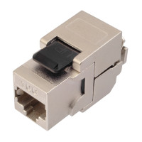 10G keystone Solarix CAT6A STP RJ45 samořezný