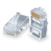 Solarix Konektor RJ45 CAT5E UTP 8p8c nestíněný neskládaný na drát  / 100 ks KRJ45/5SLD