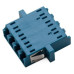XtendLan LC-LC quad adapter, SM, modrý, do optických rozvaděčů