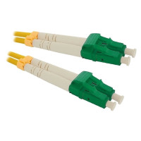 LANBERG optický patch cord SM LC/APC-LC/APC duplex 2m LSZH G657A1 průměr 3mm, barva žlutá