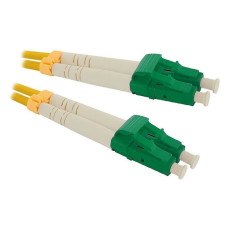 LANBERG optický patch cord SM LC/APC-LC/APC duplex 1m LSZH G657A1 průměr 3mm, barva žlutá