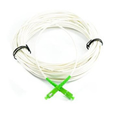 SC/APC - SC/APC simplex 9/125 SM 15m arm.bílý 3mm B3 LSZH