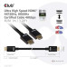 Club3D Kabel HDMI 2.1 Ultra High Speed 4K 8K60Hz 48Gbps (M/M), 1m